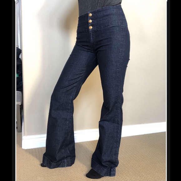 Rich & Skinny Denim - Rich & Skinny High Waist Flare Jeans. SZ 29